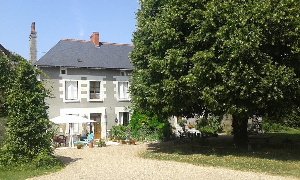 La Cle Des Jardins Bed and Breakfast Nouâtre Exteriör bild